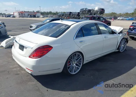 2016 Mercedes-Benz S 550 z USA, uszkodzony, nr VIN WDDUG8CB6GA236168
